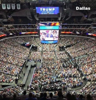 Illustration for article titled Eric Trump Tweets Out Fake Photo Of Rally